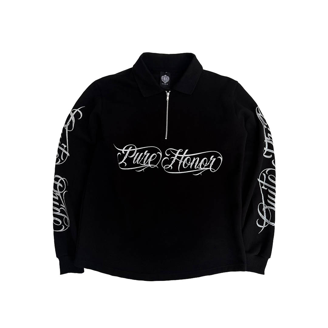 Halfzip longsleeve Pure Honor Art