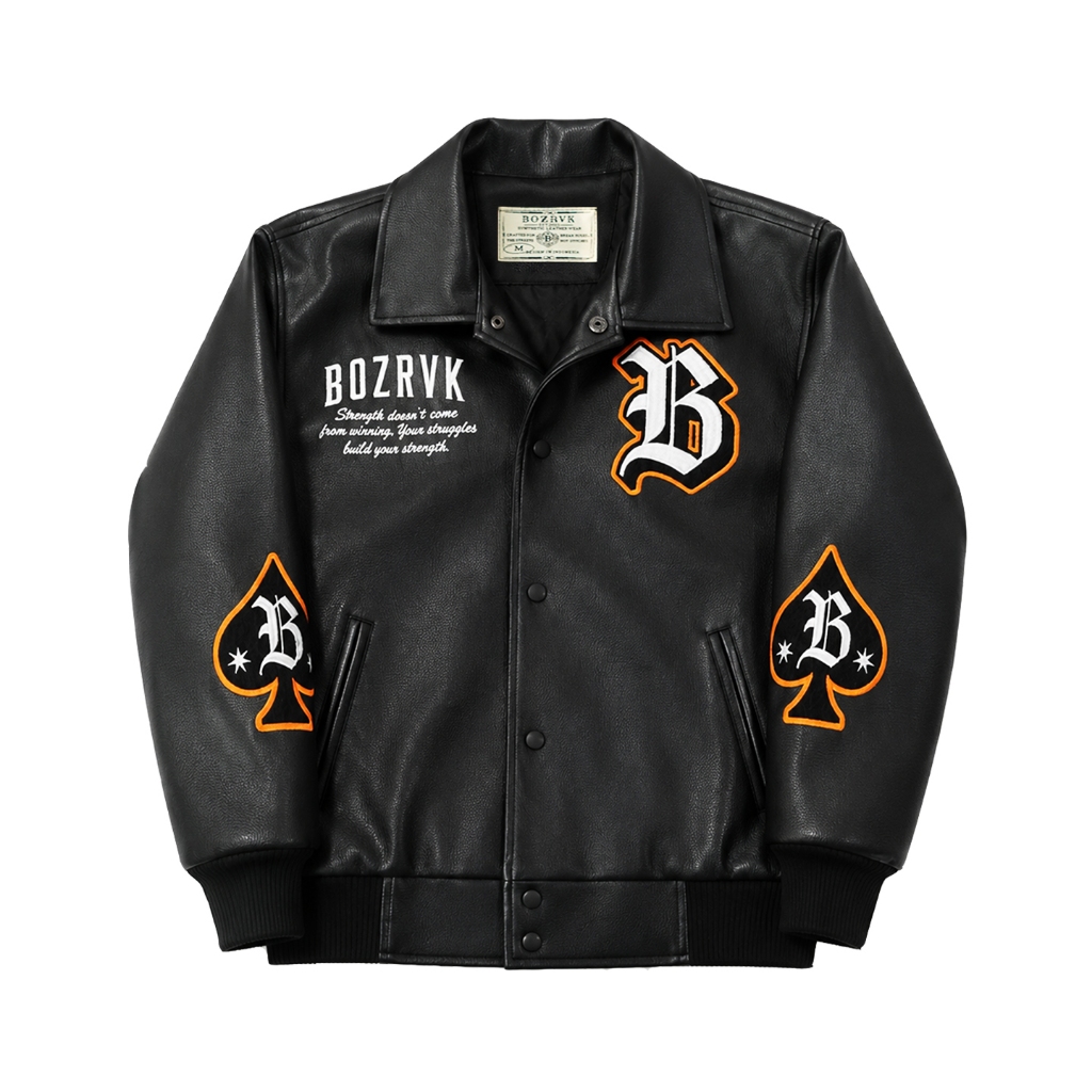 Varsity Leather Jacket